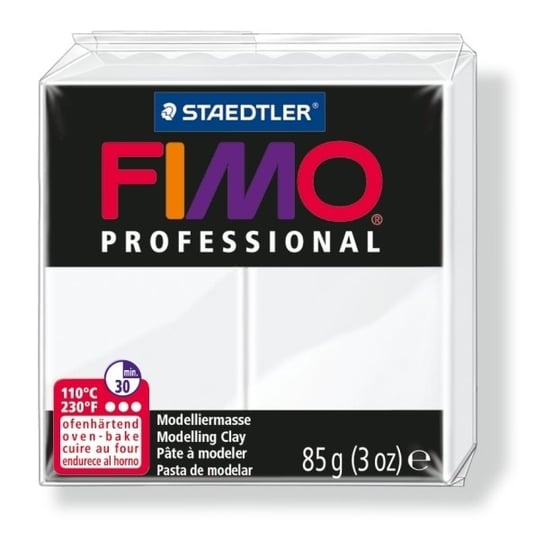 Masa plastyczna termoutwardzalna Professional, Fimo, biała, 85 g Staedtler