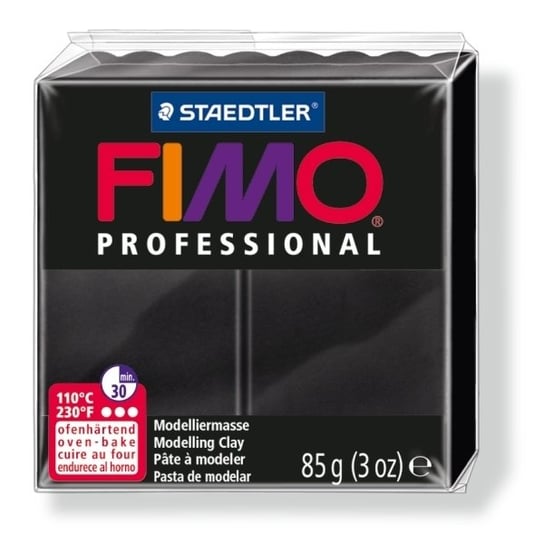 Masa plastyczna termoutwardzalna Professional, Fimo, czarna, 85 g Staedtler