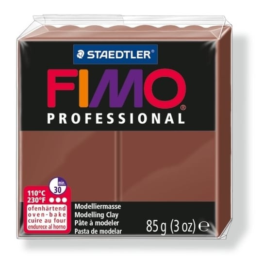 Masa plastyczna termoutwardzalna Professional, Fimo, czekoladowa, 85 g Staedtler