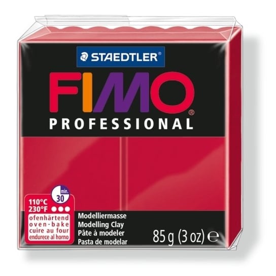 Masa plastyczna termoutwardzalna Professional, Fimo, karminowa, 85 g Staedtler