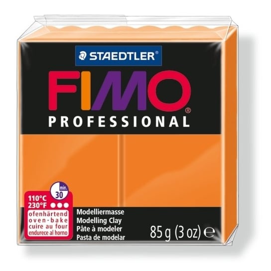 Masa plastyczna termoutwardzalna Professional, Fimo, pomarańczowa, 85 g Staedtler