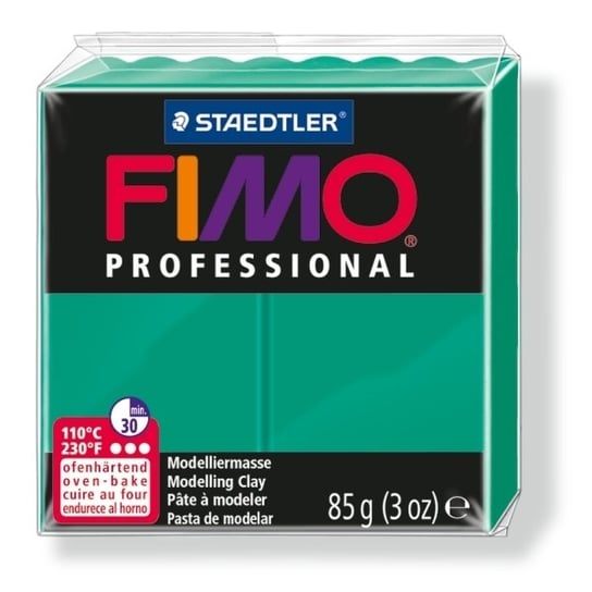 Masa plastyczna termoutwardzalna Professional, Fimo, zielona, 85 g Staedtler