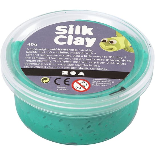 Masa Silk Clay, ciemnozielona, 40 g Creativ Company