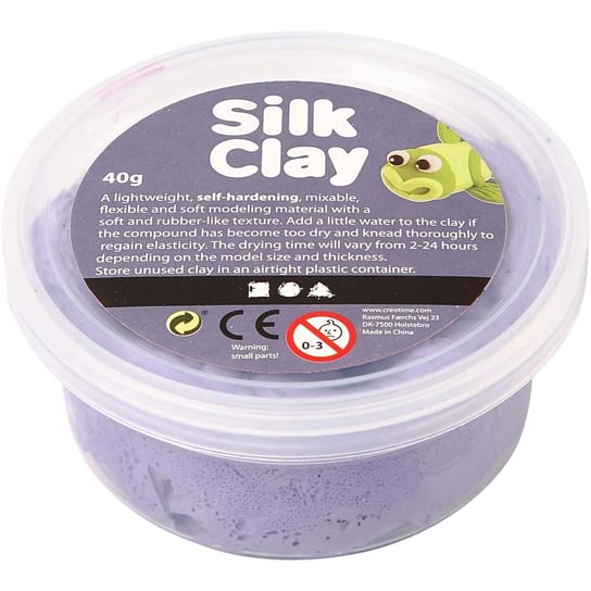 Masa Silk Clay, fioletowa, 40 g Creativ Company