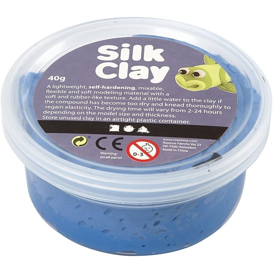 Masa Silk Clay, niebieska, 40 g Creativ Company