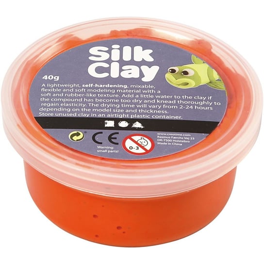 Masa Silk Clay, pomarańczowa, 40 g Creativ Company