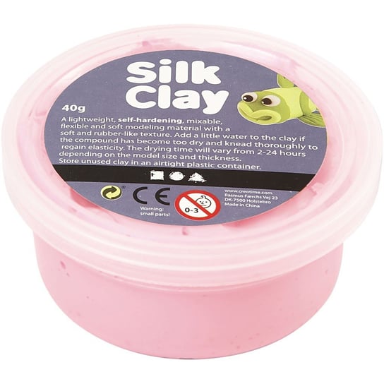 Masa Silk Clay, różowa, 40 g Creativ Company