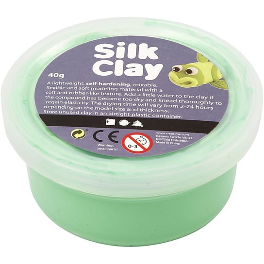 Masa Silk Clay, zielona, 40 g Creativ Company