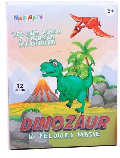 Masa Slime W Słoiczku Glutek Dinozaur Wzory Kolory Inna marka