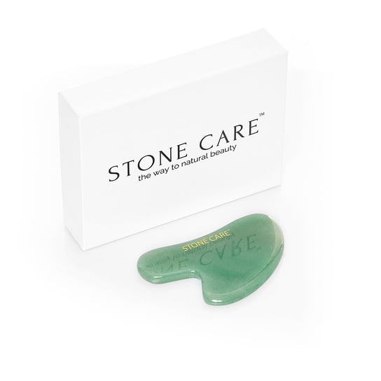 Masażer do twarzy (płytka) guasha z awenturynu - STONE CARE Stone Care