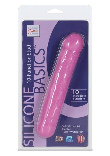 Masażer intymny, BASICS 10 FUNCTION STUD PINK Inna marka