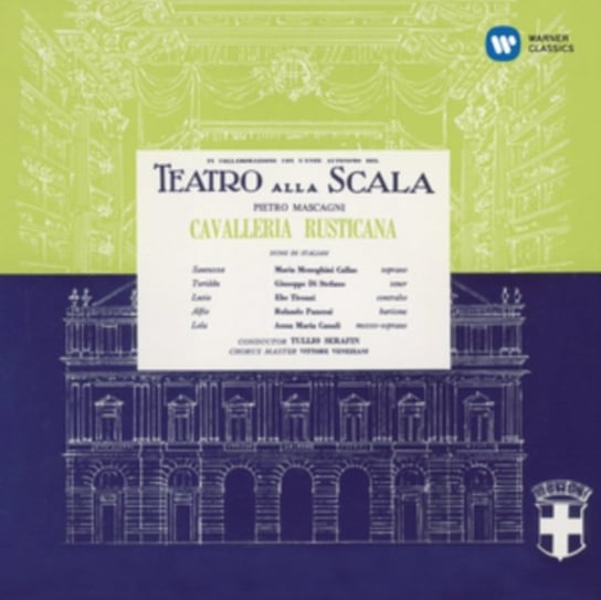 Mascagni: Cavalleria Rusticana Maria Callas, Stefano Giuseppe Di, Chorus & Orchestra of La Scala, Ticozzi Ebe, Panerai Rolando, Canali Anna Maria