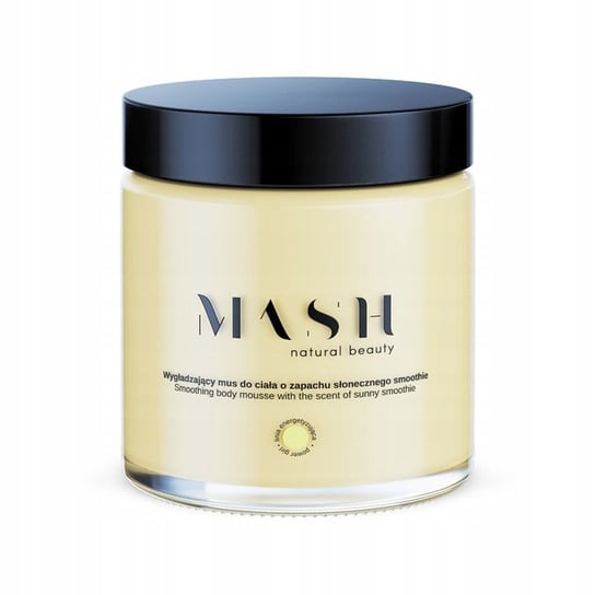 Mash Natural Beauty, Wygładzający mus do ciała Power Girl, 120 ml MASH Natural Beauty