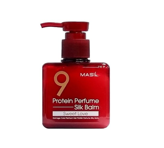 MASIL 9 Protein Perfume Silk Balm Sweet Love, Balsam proteinowy do włosów przeciwdziałający uszkodzeniom termicznym, 180ml MASIL