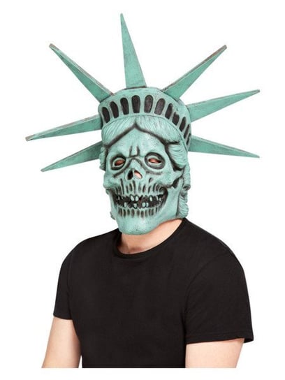 Maska Czaszka Statua Wolności Smiffys