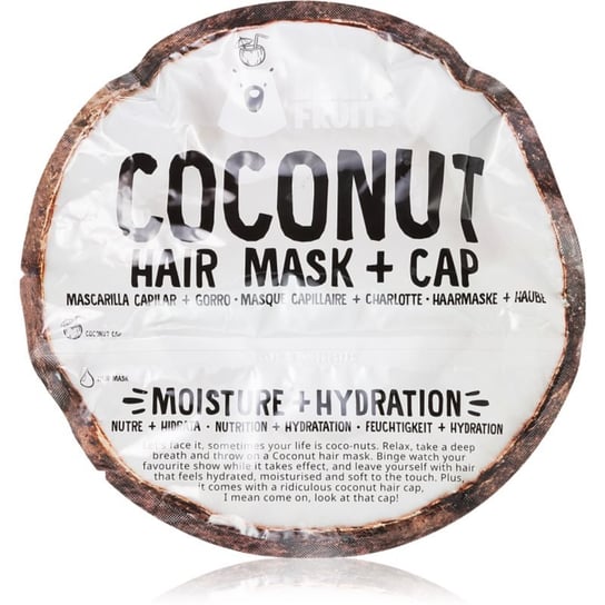 Maska do włosów dla kobiet Coconut Hair Mask + Cap<br /> Marki Bear Fruits Inna marka