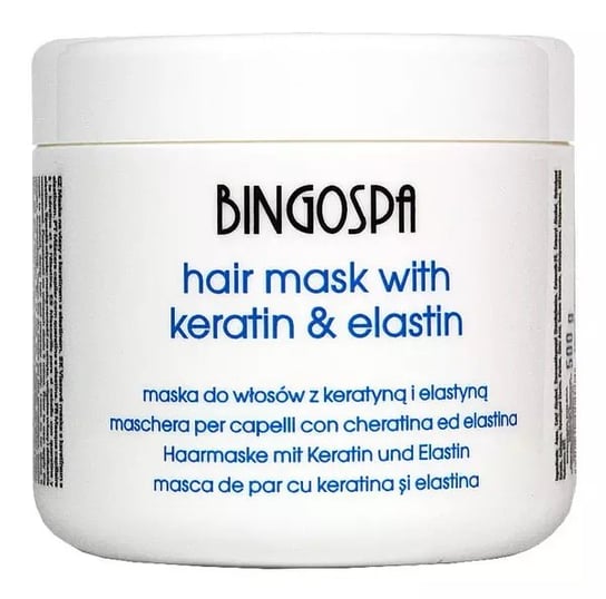 Maska do włosów keratyna z elastyną BINGOSPA BINGOSPA