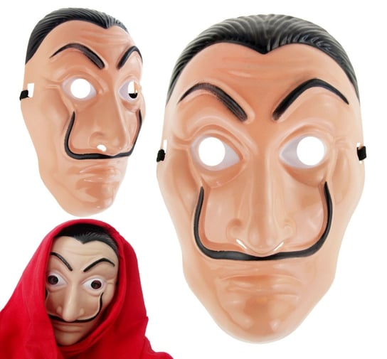 Maska Dom Z Halloween Salvador Dali La Casa De Papel Napad Z Filmu MARTOM