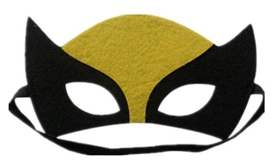 Maska Filcowa Wolverine Superbohater Strój Przebranie Kostium Urodziny Hopki