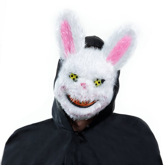 Maska Halloween Królik świecąca LED duch króliczka Inna marka