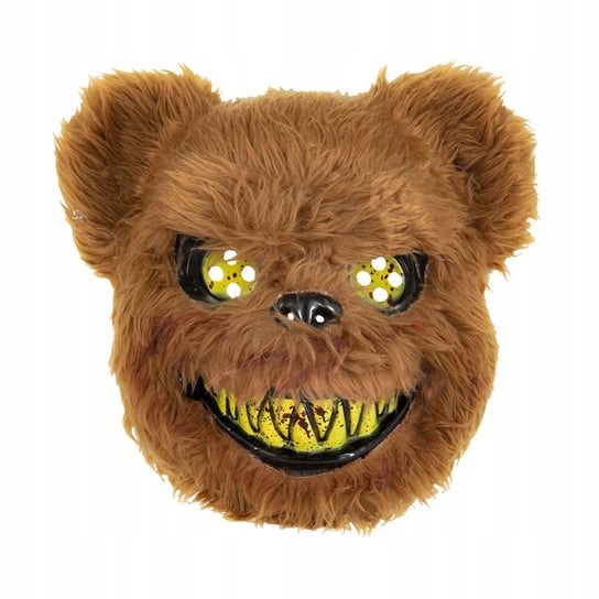 Maska Halloween Niedźwiedź 26X24Cm PartyPal