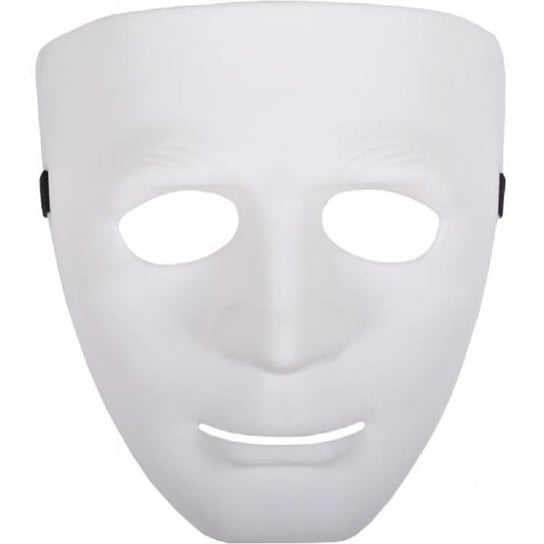 Maska karnawałowa, biała twarz Guirca