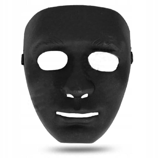 Maska karnawałowa, czarna twarz, rozmiar uniwersalny Guirca