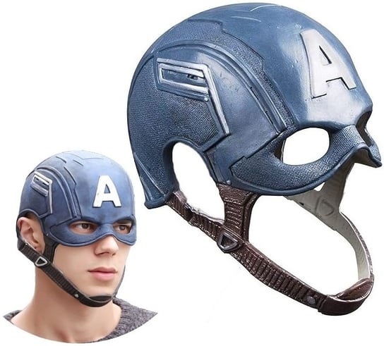Maska Kask Kapitan Ameryka Cosplay Superbohater Hopki