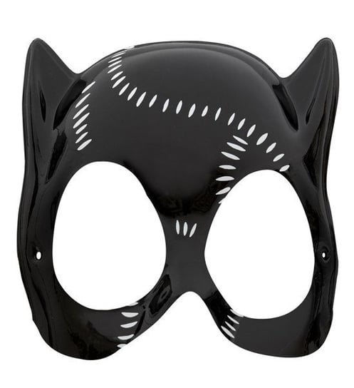 Maska kobiety kot, czarna, rozmiar uniwersalny Inna marka