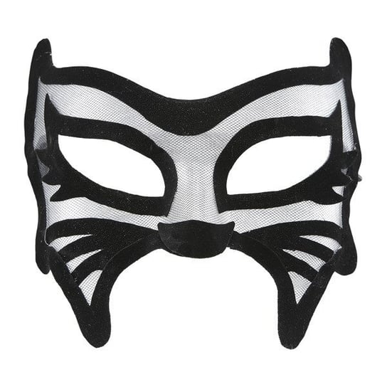 Maska kota, czarna Widmann