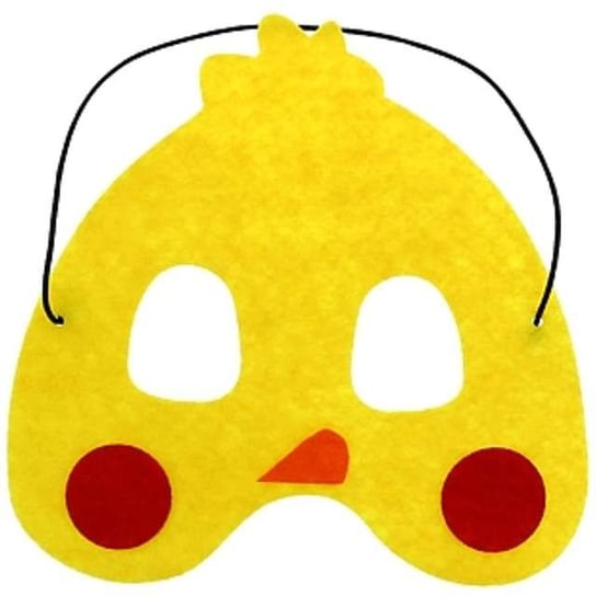 Maska, Kurczaczek, żółta, rozmiar uniwersalny GoDan