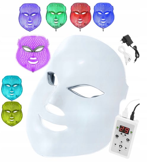Maska LED 7w1 Terapia Fotonowa PROFESJONALNA Inna marka