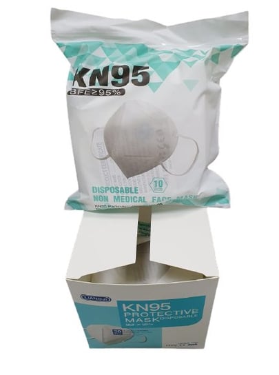 Maska maseczka KN95 FFP2 z filtrem MeltBlown - opakowanie 20 sztuk Inna marka