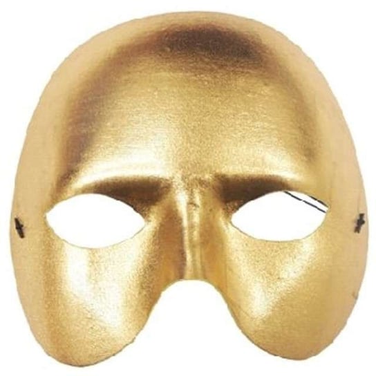 Maska, Nieznajomy, złota, rozmiar uniwersalny KRASZEK