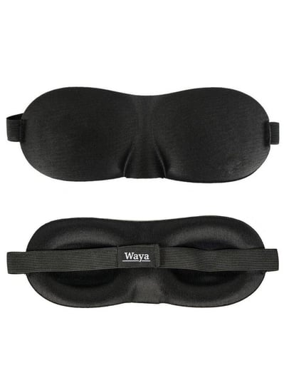 Maska opaska do spania Waya 3D Comfort - black Waya