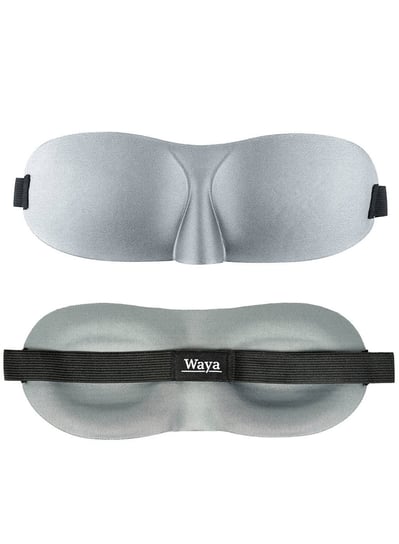 Maska opaska na oczy do spania Waya 3D Comfort - grey Waya