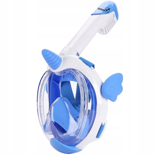 Maska Pełnotwarzowa Do Nurkowania Snorkelingu Dla Dzieci UNICORN XS OceanX Inna marka