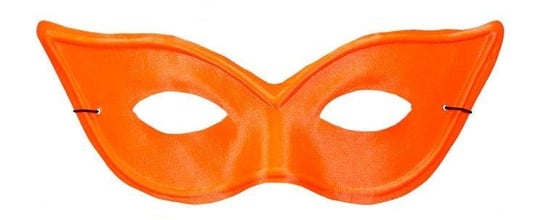 Maska pomarańczowa papilon Widmann