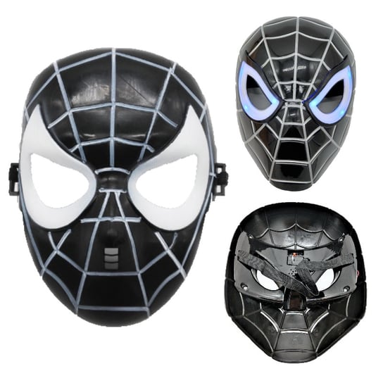 Maska Spiderman Venom Świecąca Led, Hopki Hopki