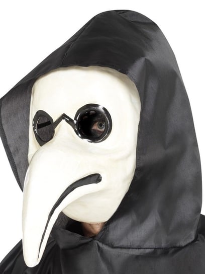 Maska wenecka, biała, rozmiar uniwersalny Smiffys