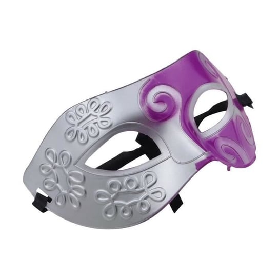 Maska wenecka - GENERIC - Srebrna / Magenta - Dla dorosłych - Do użytku wewnątrz pomieszczeń Inna marka