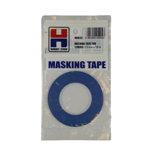 Ruban De Masquage AK Interactive Pour Courbes - 1mm De Large - 18m De Long - Réf. AK9181