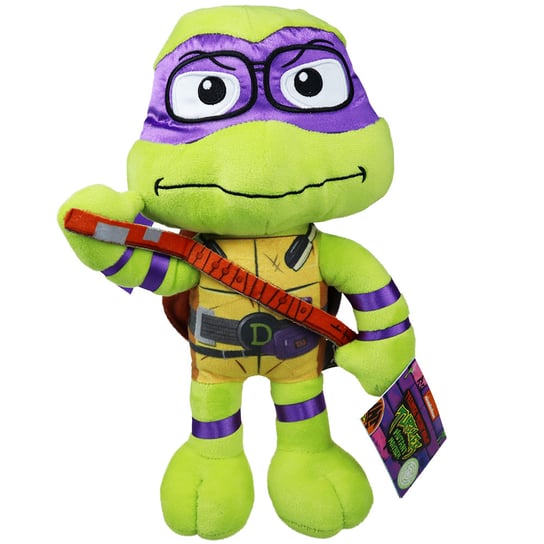 Maskotka Donatello 30 Cm Wojownicze Żółwie Ninja: Zmutowany Chaos Wojownicze Żółwie Ninja