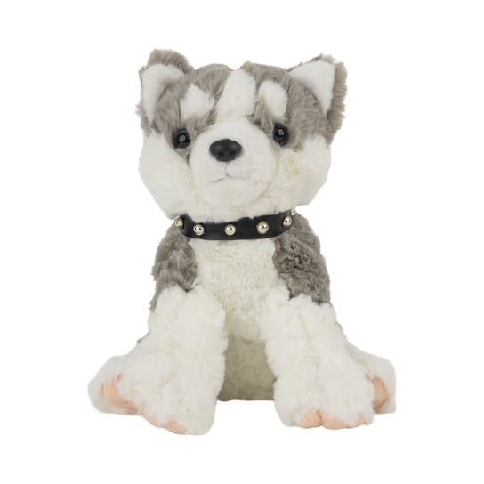 Maskotka piesek husky pluszak przytulanka 25cm Inna marka