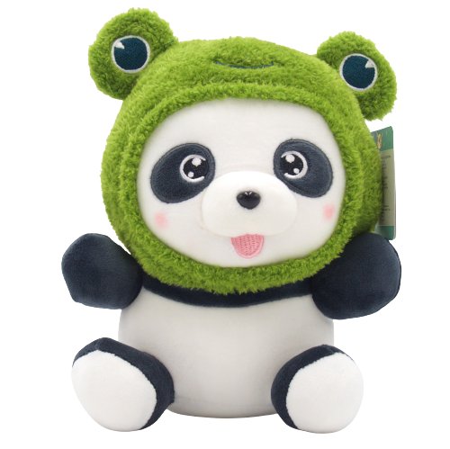 Maskotka Pluszak Mała Panda W Czapeczce Żaby myHomelife
