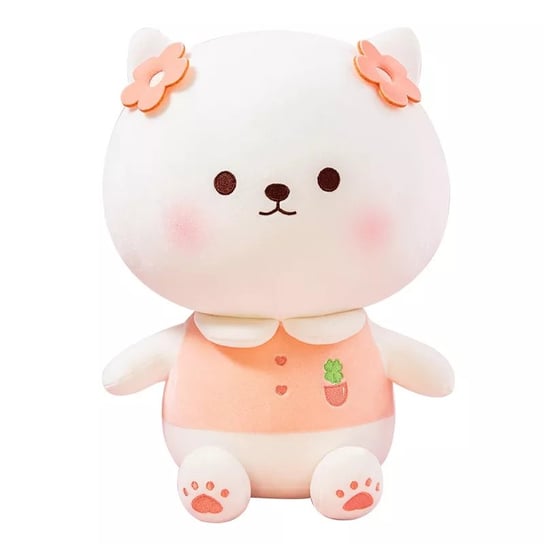 Maskotka Pluszak Pies Shiba Manto Różowy 35 Cm myHomelife