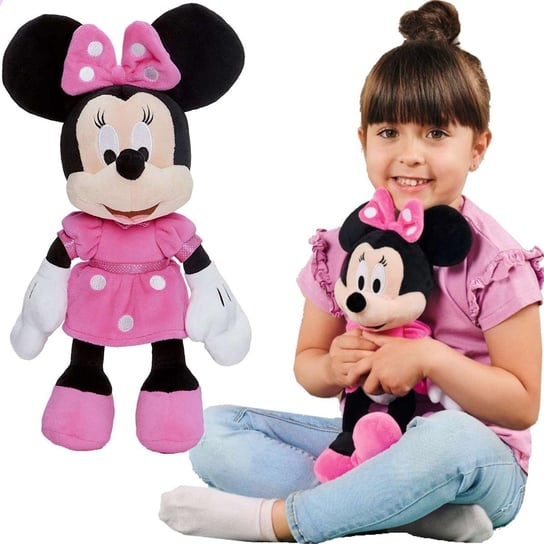 Maskotka pluszowa, Disney Minnie, 35 cm Sambro