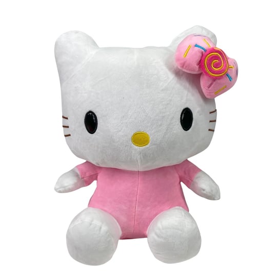 Maskotka Pluszowa Hello Kitty Różowe Ubranko Kokardka 45x30x20 Inna marka