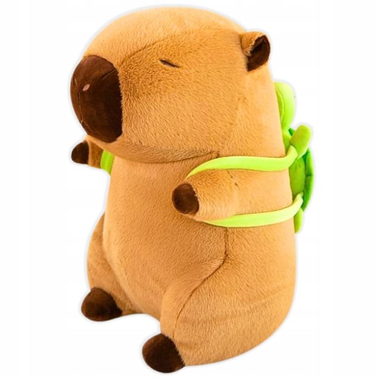 Maskotka Pluszowa Pluszak Kapibara Capybara Z Plecakiem Przytulanka 23 cm Inna marka