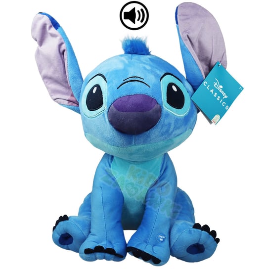 Maskotka Stitch Gigant Z Dźwiękiem 42 Cm Disney Postacie Disneya